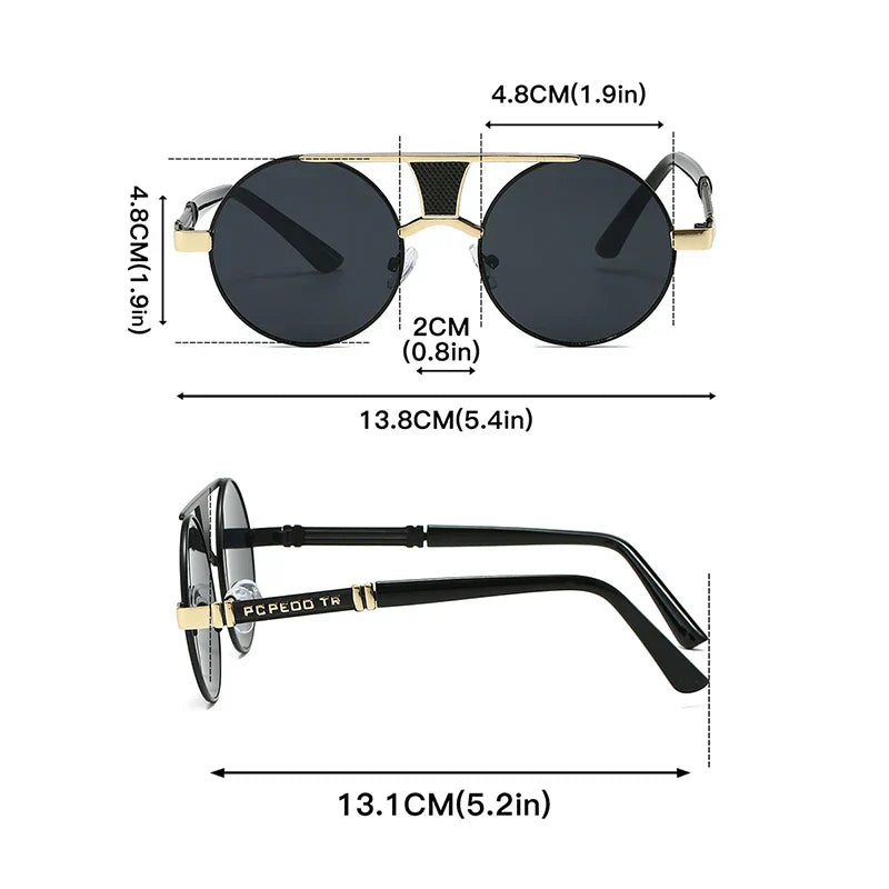 Phantom Steampunk Sonnenbrille