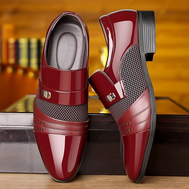 Oxford Slip-On-Herrenschuhe