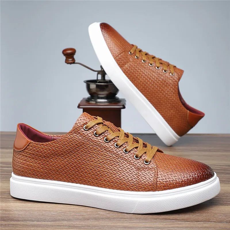 Beaumont Ledergewebe-Sneaker