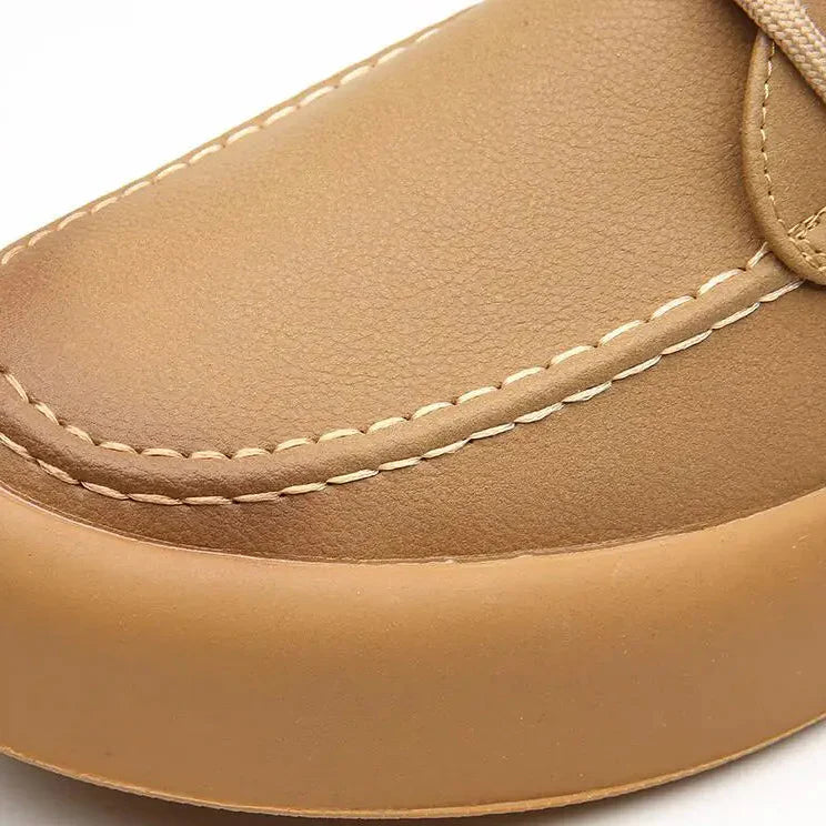 Sahara Leder-Sneaker