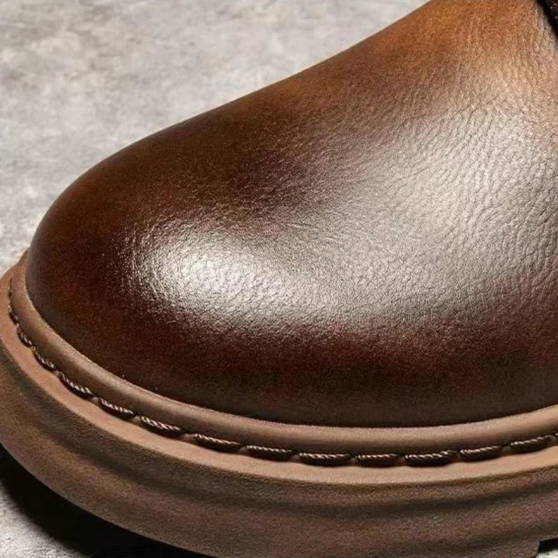 Rustic Forge Lederstiefel