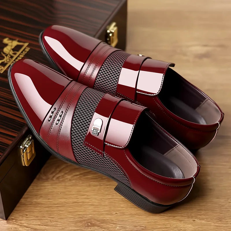 Oxford Slip-On-Herrenschuhe