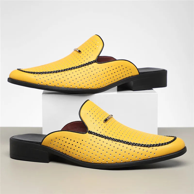 Roucier Echtleder Mules