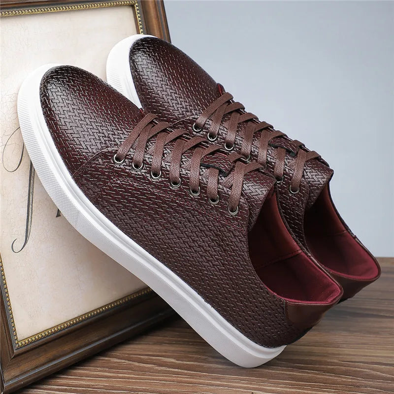 Beaumont Ledergewebe-Sneaker
