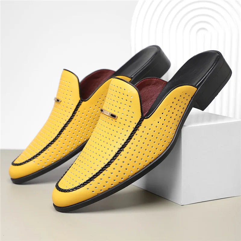 Roucier Echtleder Mules