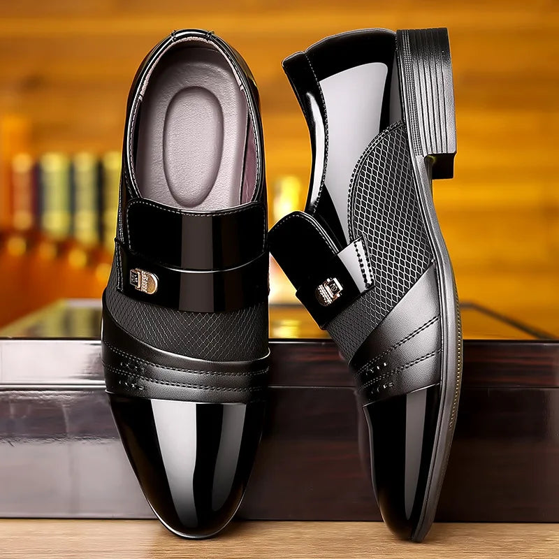 Oxford Slip-On-Herrenschuhe