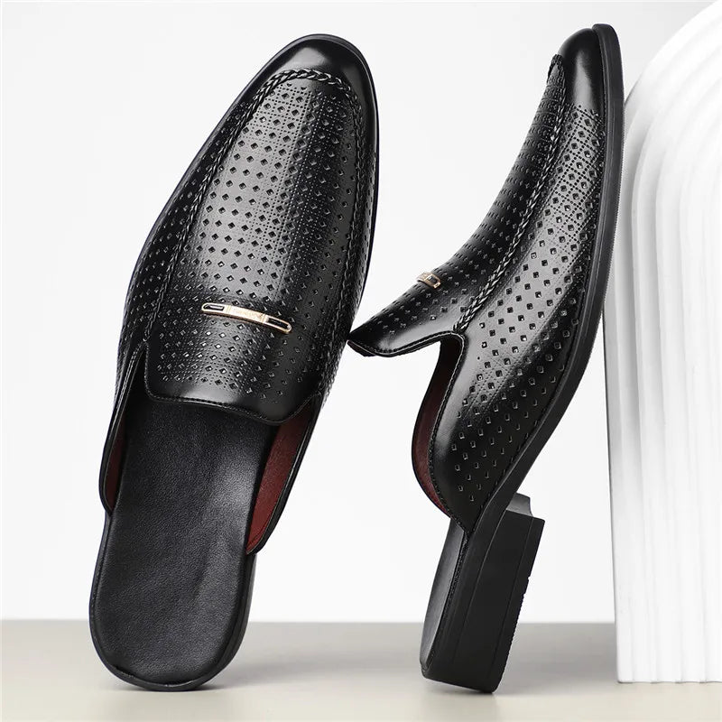 Roucier Echtleder Mules