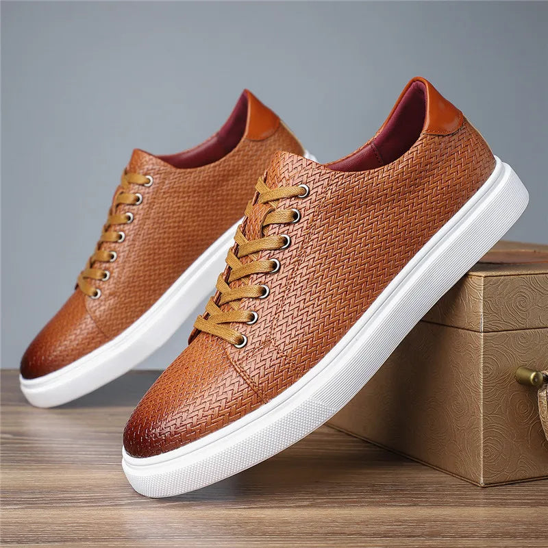 Beaumont Ledergewebe-Sneaker
