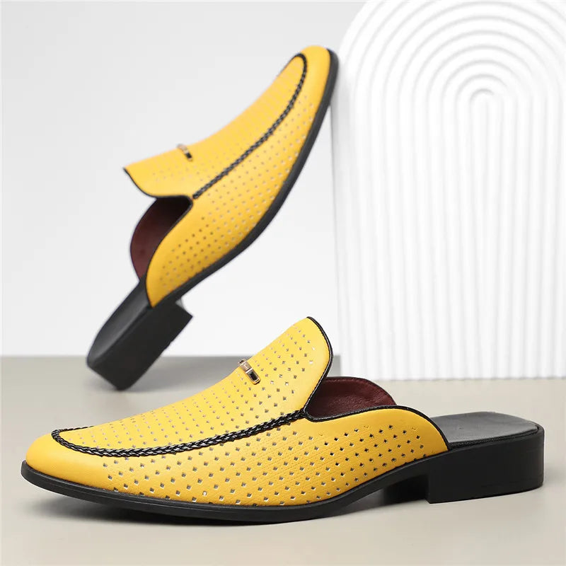 Roucier Echtleder Mules