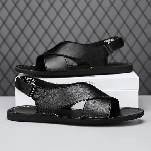 Monaco Genuine Leather Sandals