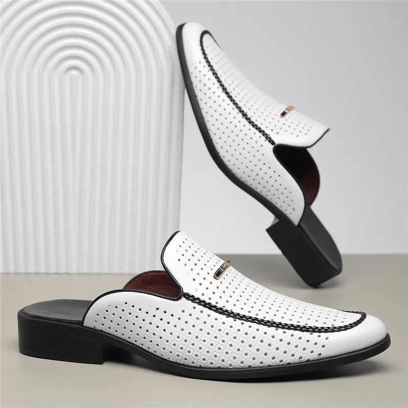 Roucier Echtleder Mules