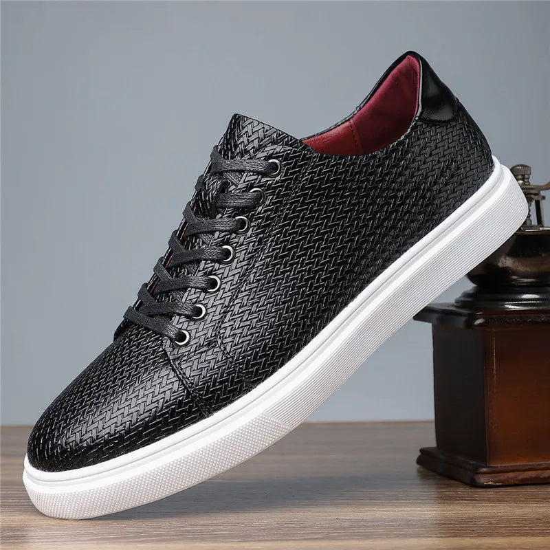 Beaumont Ledergewebe-Sneaker