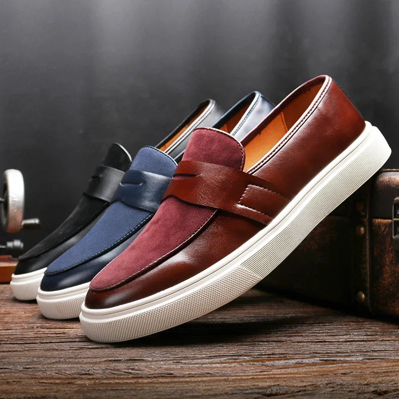 Belmont Leder-Sneaker
