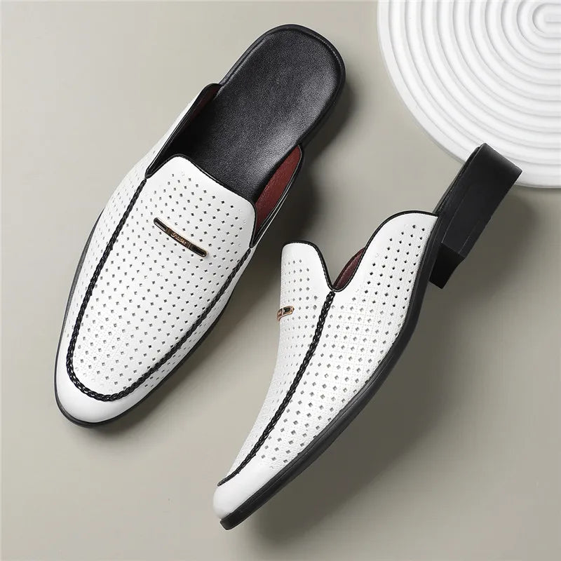 Roucier Echtleder Mules