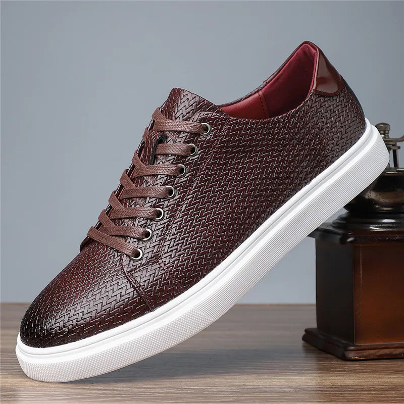 Beaumont Ledergewebe-Sneaker