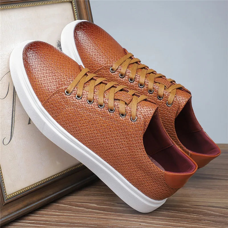 Beaumont Ledergewebe-Sneaker