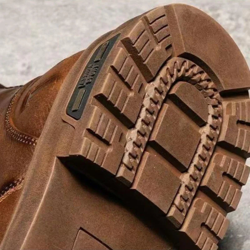 Rustic Forge Lederstiefel