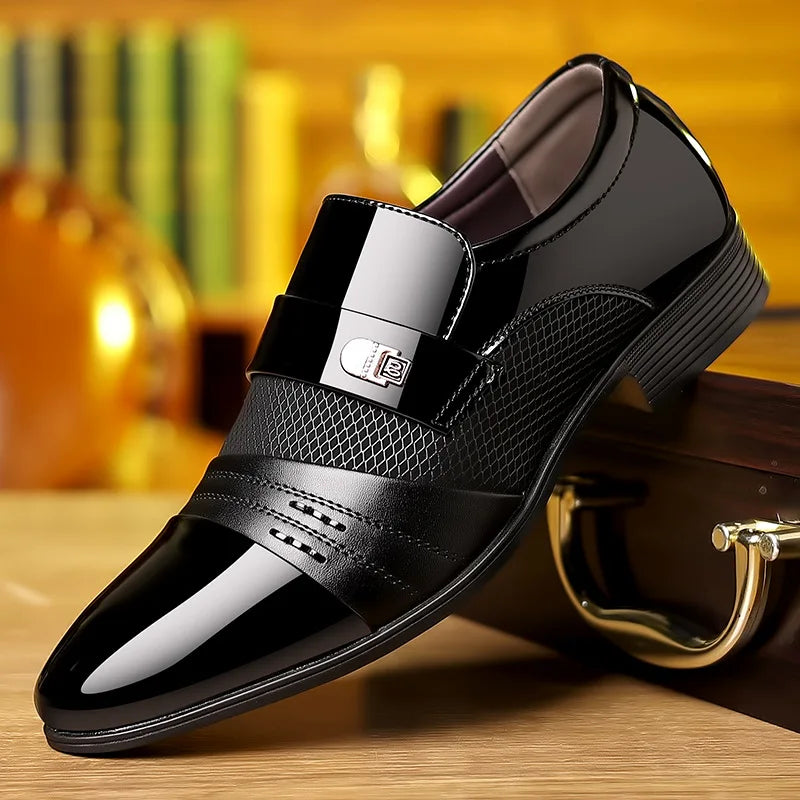 Oxford Slip-On-Herrenschuhe