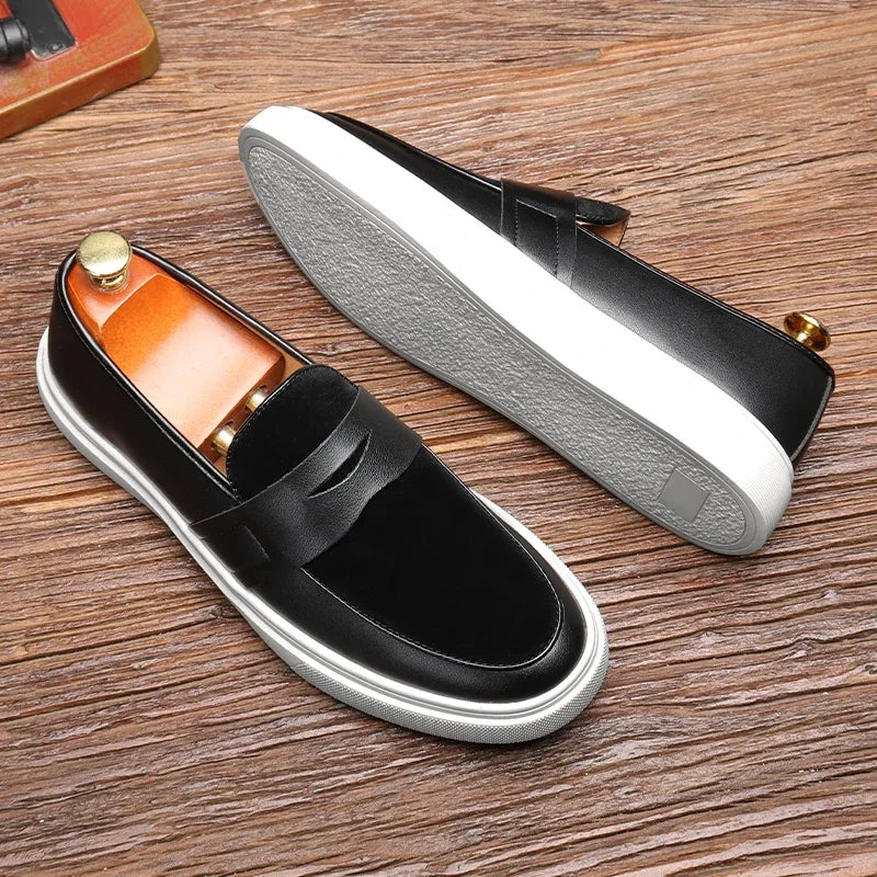 Belmont Leder-Sneaker