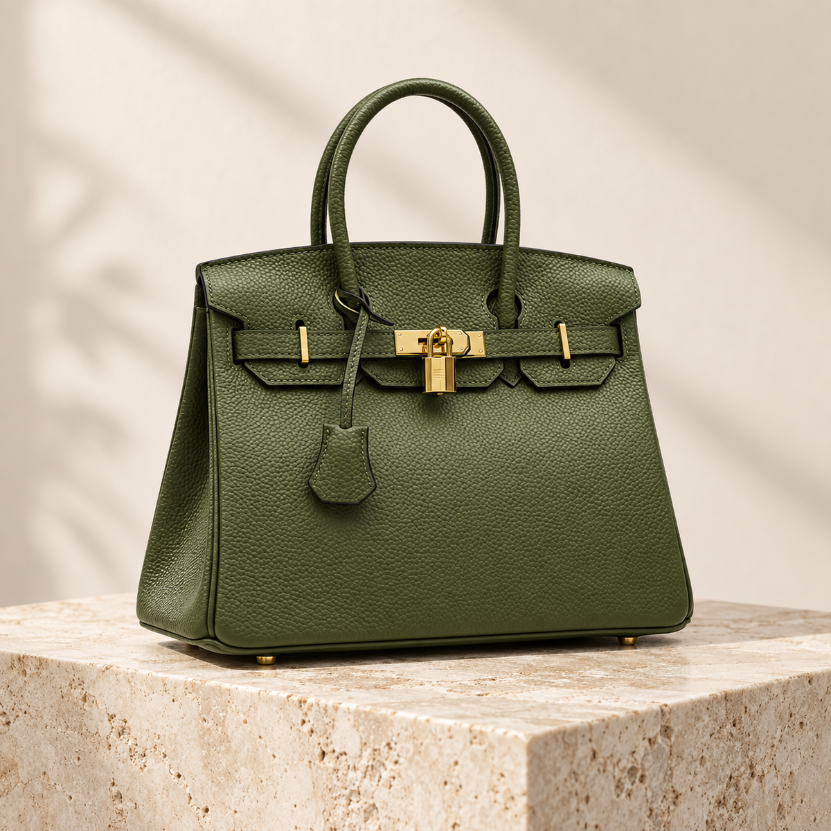 Bolso estructurado Inés - Army Green A